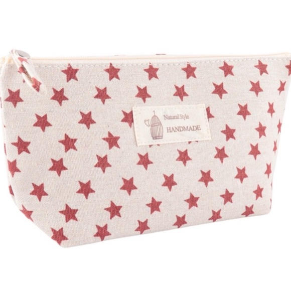Star print cosmetic bag - Picture 1 of 1